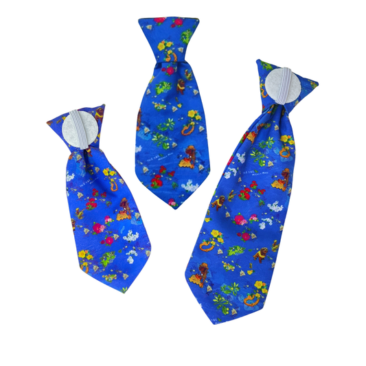 Tui's Ties Exclusive Floral Accessory – Detachable Tie 5"